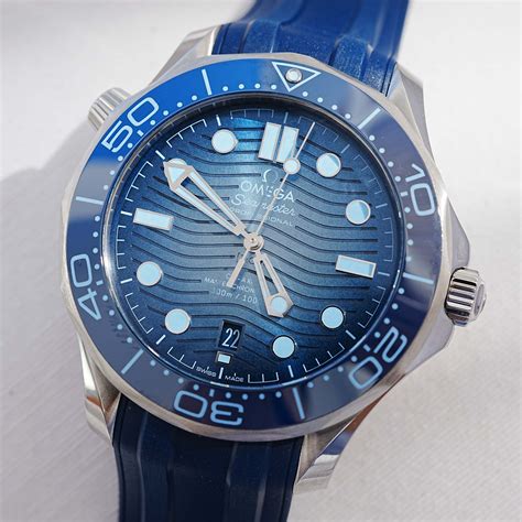 omega seamaster diver 300 blue|Omega Seamaster 300m price malaysia.